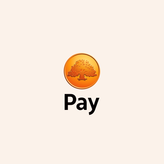 Swedbank Pay logo with black text on light color background.
